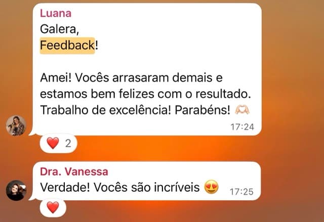 Depoimento cliente 2