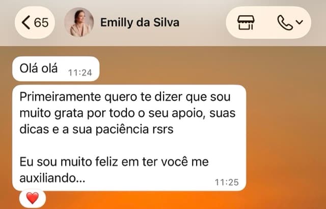 Depoimento cliente 5